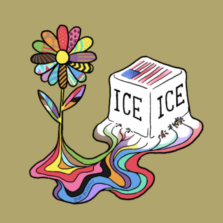 Anti I.C.E. Printable Protest Icon